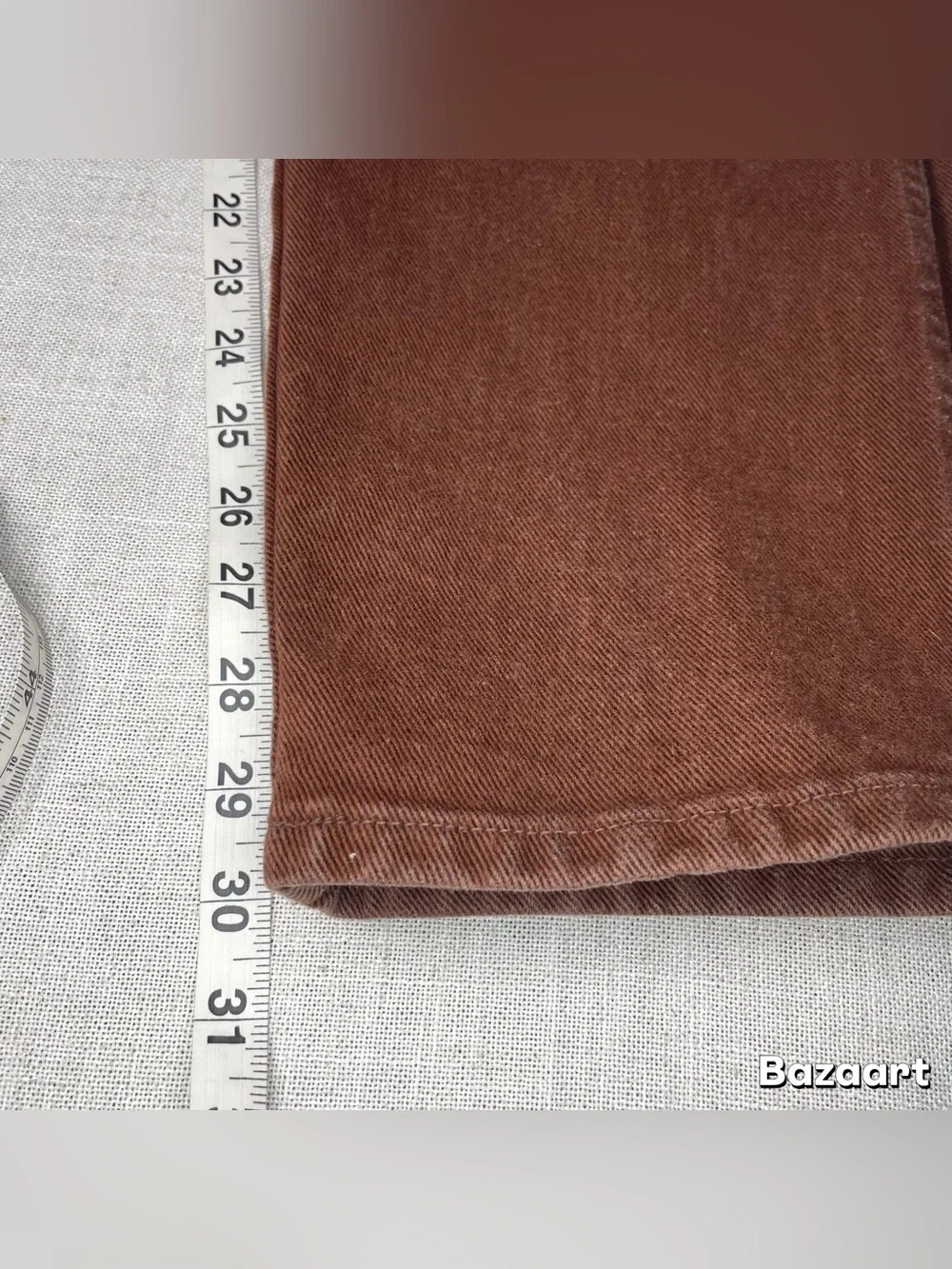 Vintage Wrangler Women’s Cowboy Cut Rust Colored High Waisted Western Jeans - Picture 8 of 13